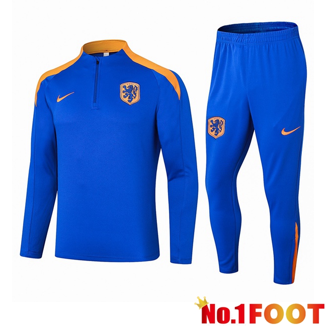 Netherlands kit Training Tracksuit Blue 2024/2025