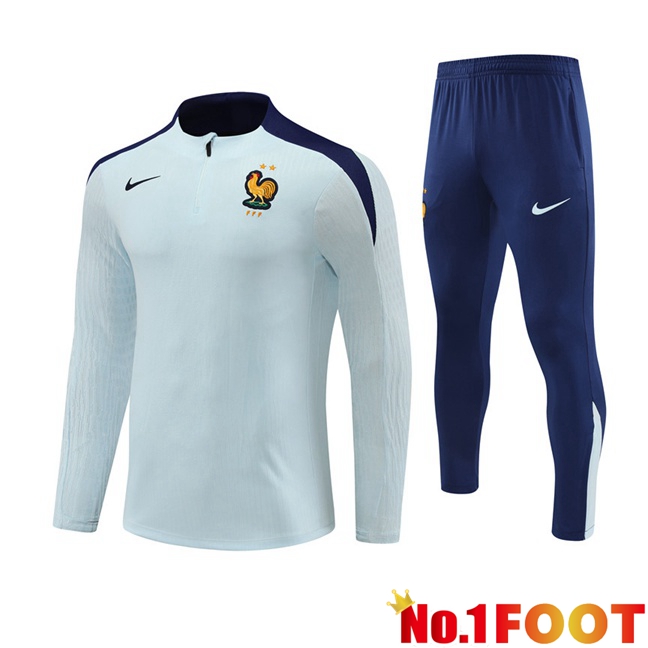 France kit Training Tracksuit Blue 2024/2025