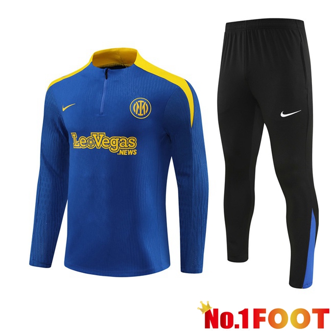 Inter Milan kit Training Tracksuit Blue 2024/2025