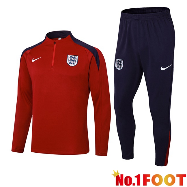 England kit Training Tracksuit Red 2024/2025