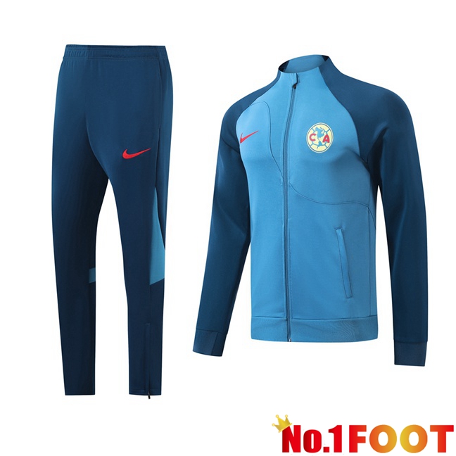 Club America kit Training Jacket Suit Blue 2024/2025