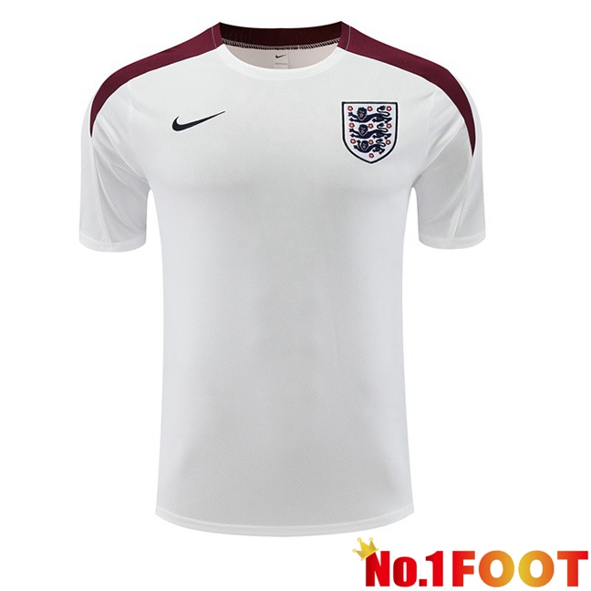 England Training T Shirt White 2024/2025