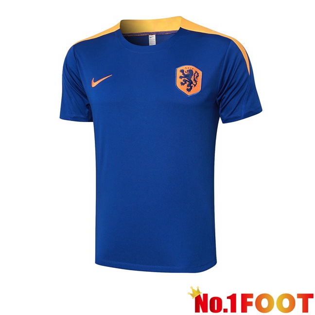 Netherlands Training T Shirt Blue Royal 2024/2025