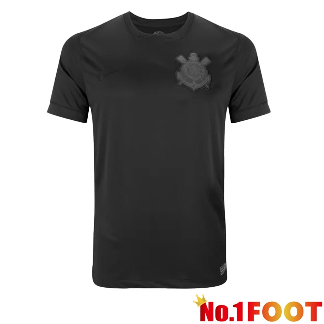 Corinthians Away Soccer Jersey Black 2024/2025 - Click Image to Close