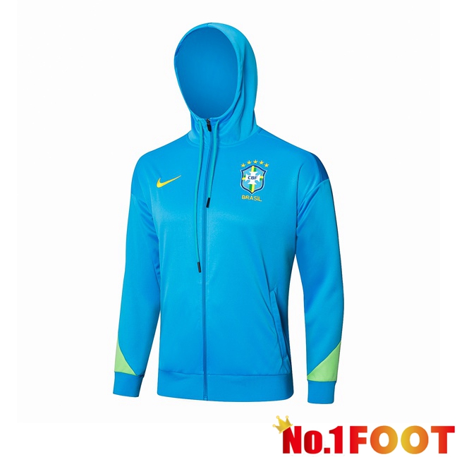 Brazil Windbreaker Blue 2024/2025