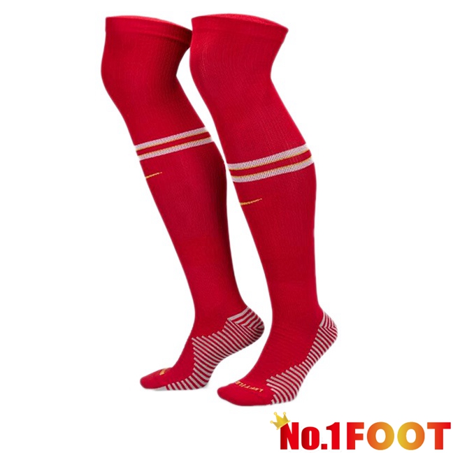 FC Liverpool Home Soccer Socks Red 2024/2025