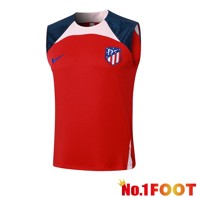 Atletico Madrid Soccer Vest Red 2024/2025