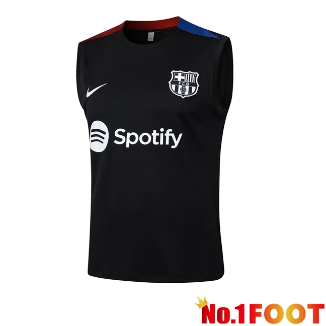 FC Barcelona Soccer Vest Black 2024/2025