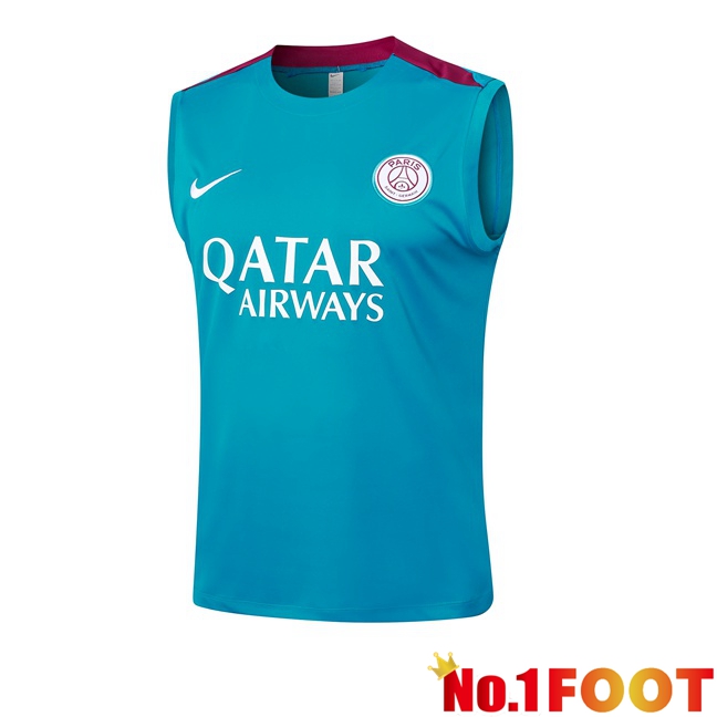 Paris PSG Soccer Vest Blue 2024/2025