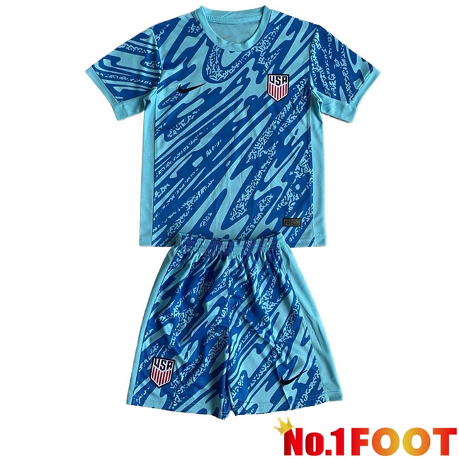 USA Kids Goalkeeper Soccer Jersey 2024/2025