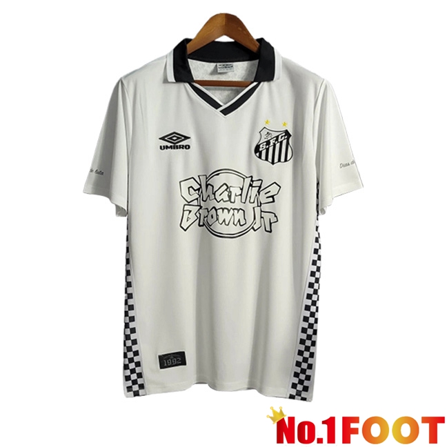 Santos FC Soccer Jersey Special Edition White 2024/2025