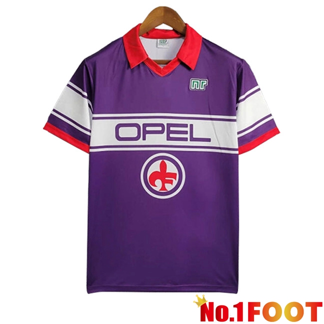 ACF Fiorentina Retro Home Soccer Jersey 1984/1985