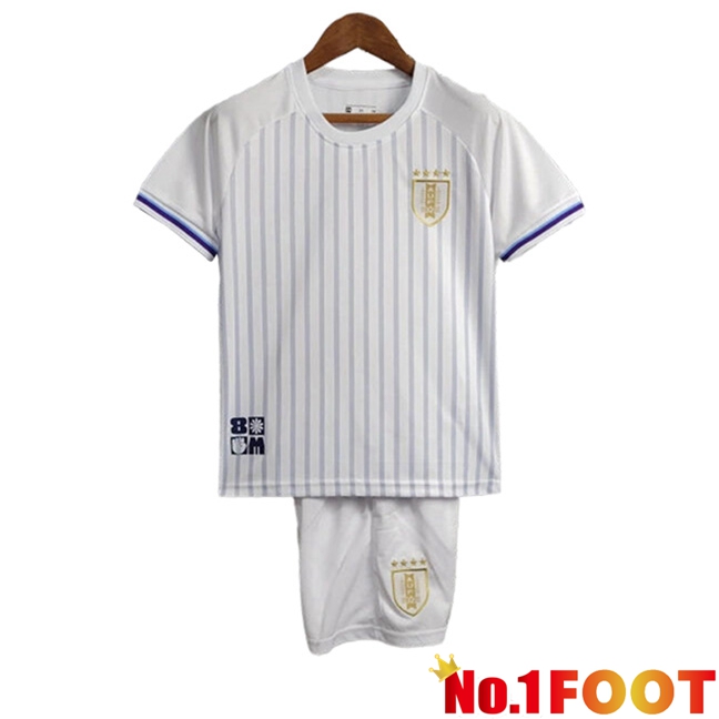 Uruguay Kids Away Soccer Jersey 2024/2025