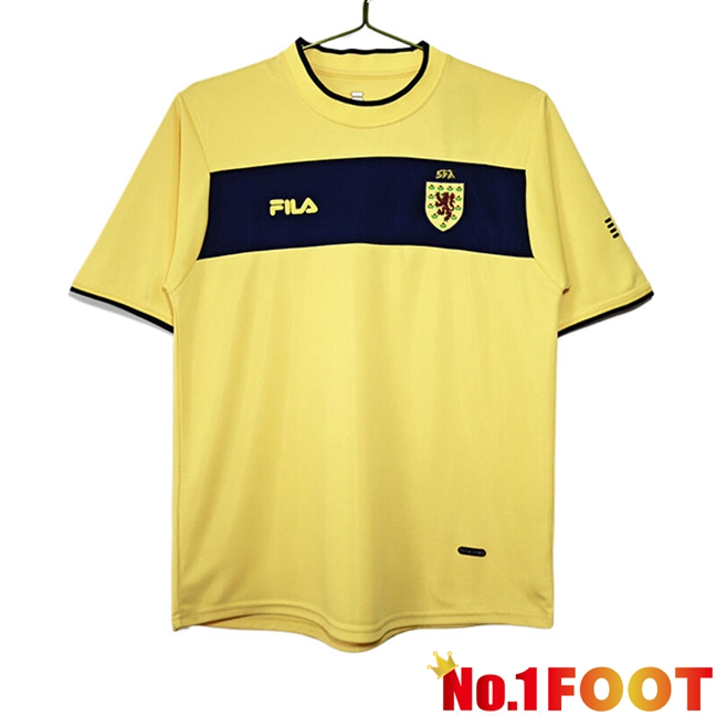 Scotland Retro Away Soccer Jersey 2002