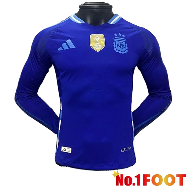 Argentina Away Soccer Jersey Long sleeve 2024/2025