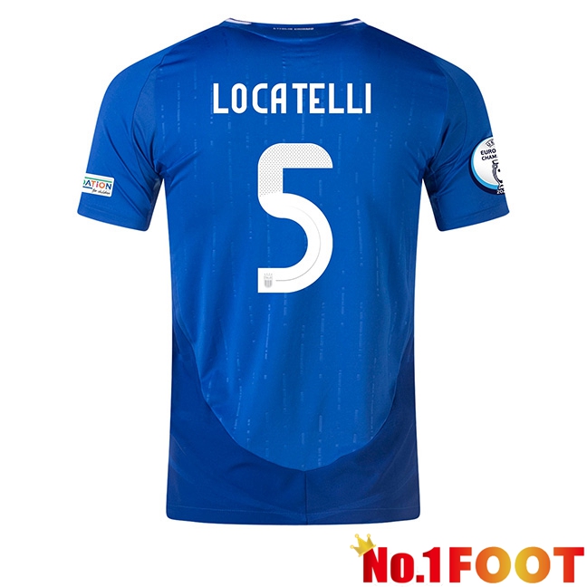 Italy (LOCATELLI 5) Home Soccer Jersey UEFA Euro 2024