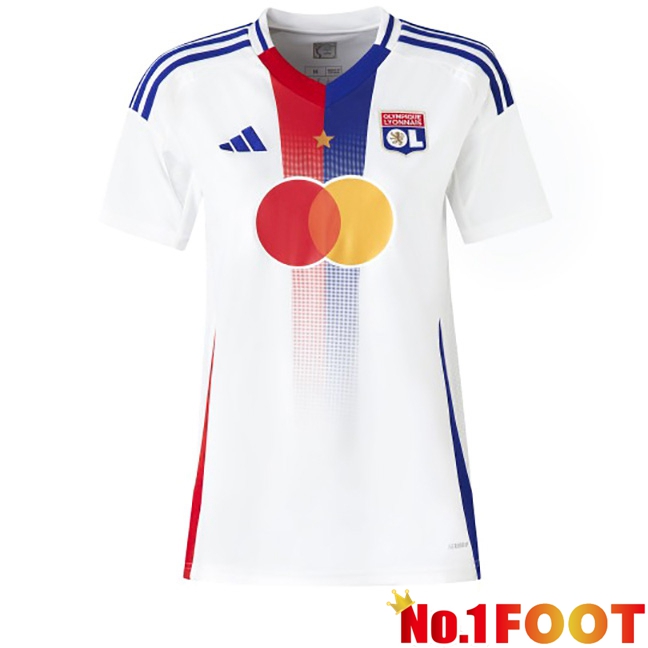 lyon Women Home New Soccer Jersey 2024/2025