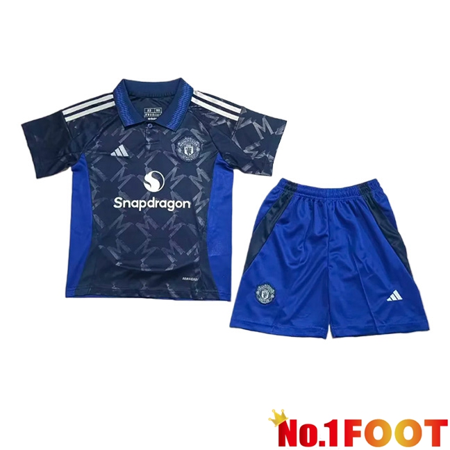 Manchester United Kids Away Soccer Jersey 2024/2025