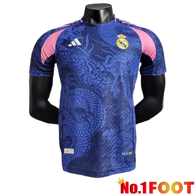 Real Madrid Soccer Jersey Soccer Jersey Special Edition Blue Marine 2024/2025