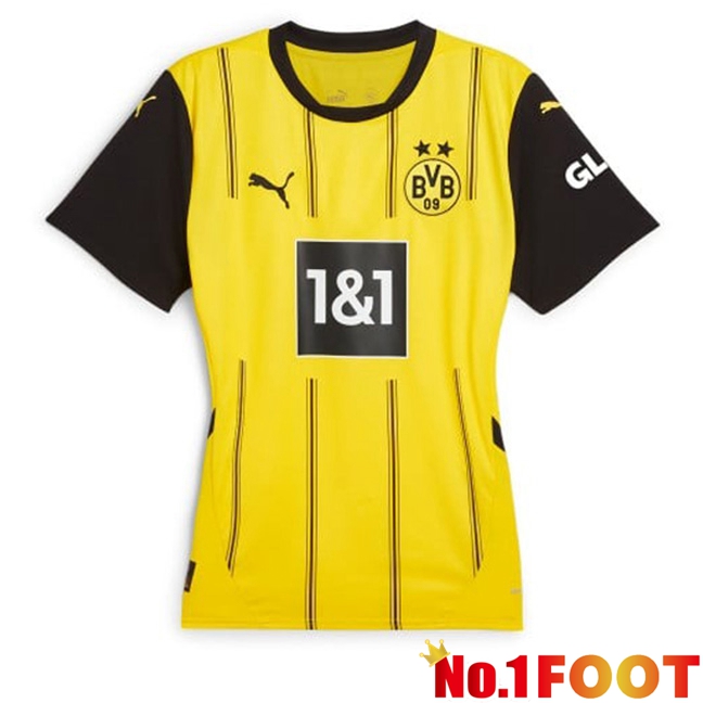 Dortmund Women Home New Soccer Jersey 2024/2025 - Click Image to Close