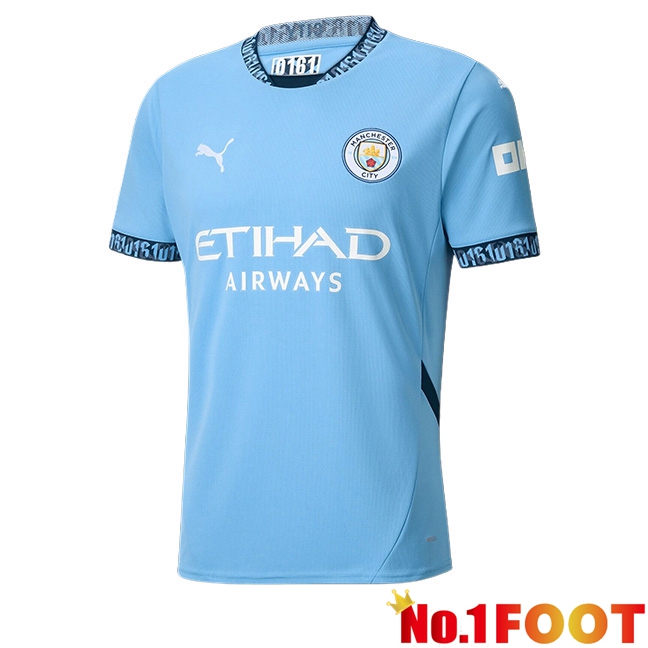 Manchester City Home New Soccer Jersey 2024/2025