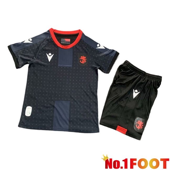 Georgia Kids Away Soccer Jersey UEFA Euro 2024 - Click Image to Close