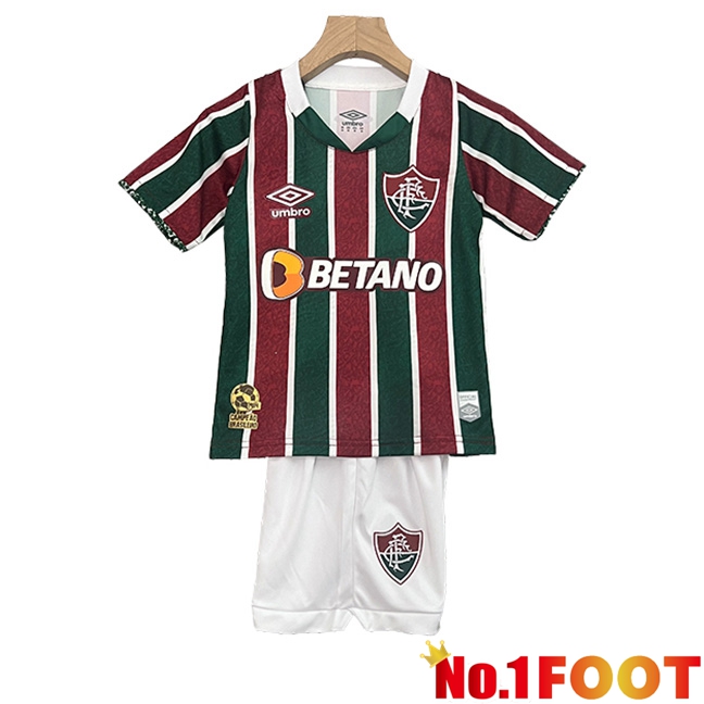 Fluminense Kids Home Soccer Jersey 2024/2025