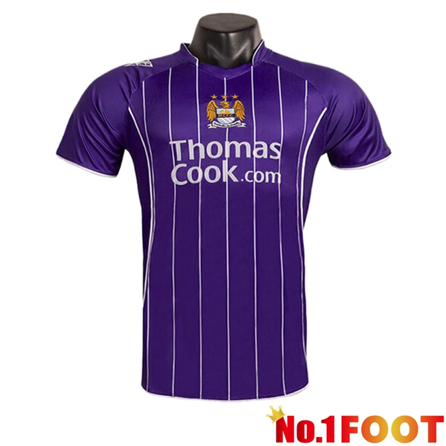 Manchester City Retro Away Soccer Jersey 2007/2008