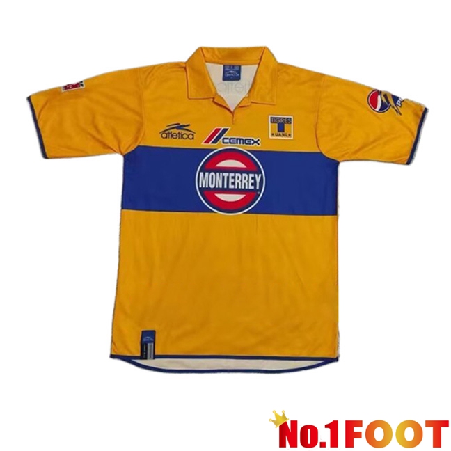 Tigres UANL Retro Home Soccer Jersey 2003/2004