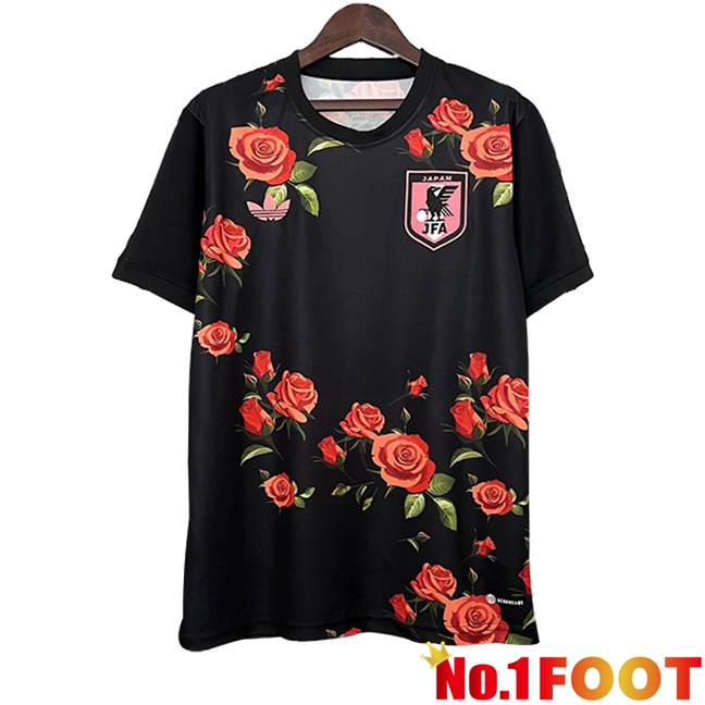 Japan Special Edition Soccer Jersey Black/Red 2024/2025