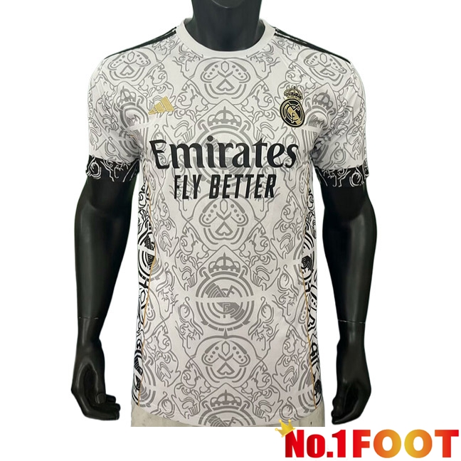 Real Madrid Special Edition Soccer Jersey White 2024/2025