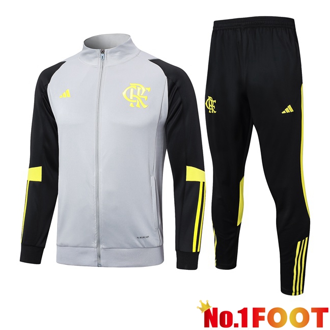 Flamengo Training Jacket Suit Grey 2024/2025