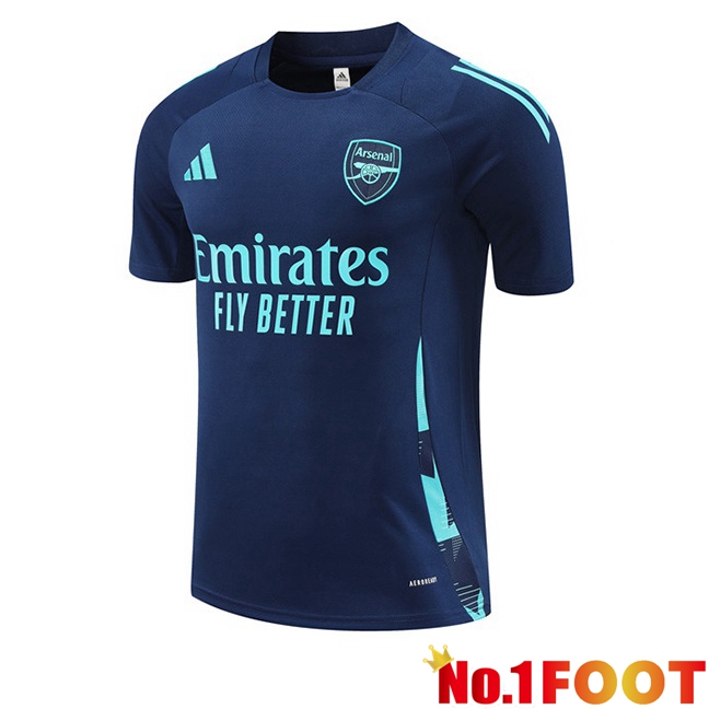 Arsenal Training T Shirt Blue Royal 2024/2025