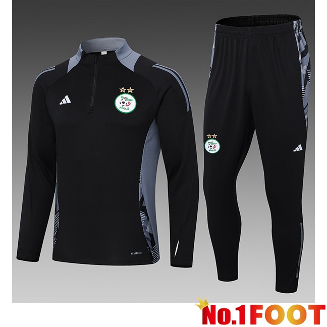 Algeria Kids kit Training Tracksuit Black 2024/2025