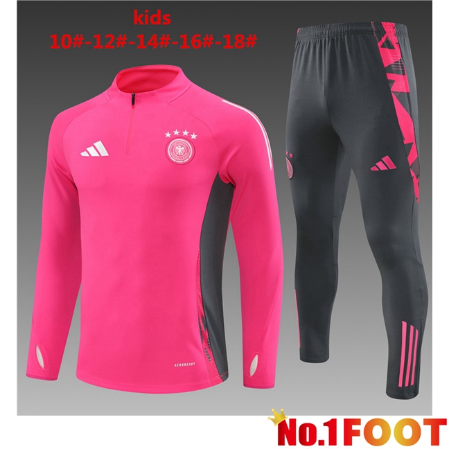 Germany Kids kit Training Tracksuit Pink 2024/2025