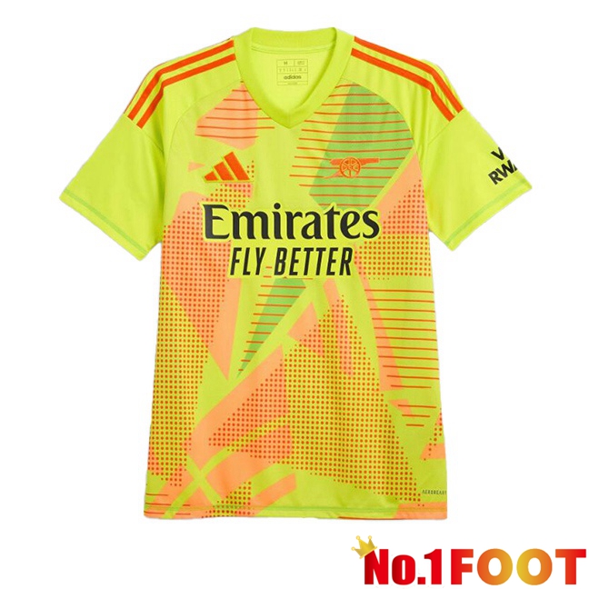 Arsenal Goalkeeper Soccer Jersey Green 2024/2025