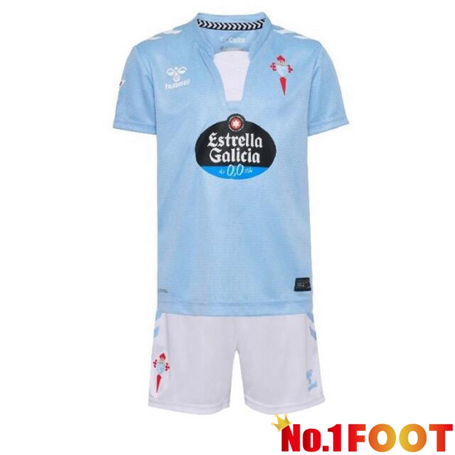 Celta Vigo Kids Home Soccer Jersey Blue 2024/2025 - Click Image to Close