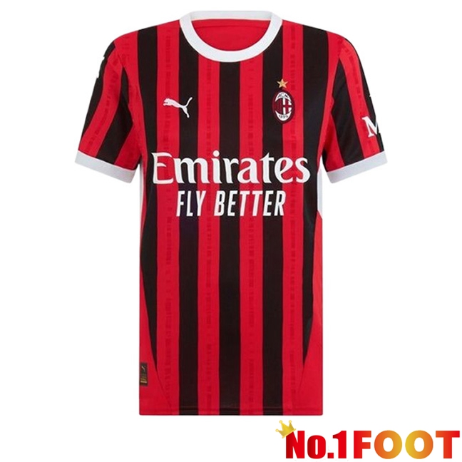 AC Milan Women Home New Soccer Jersey 2024/2025