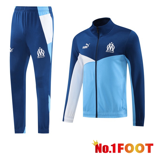 Marseille OM Training Jacket Suit Blue 2024/2025