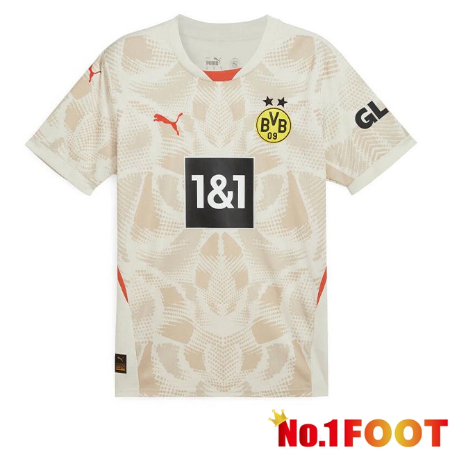 Dortmund BVB Goalkeeper Soccer Jersey Yellow 2024/2025