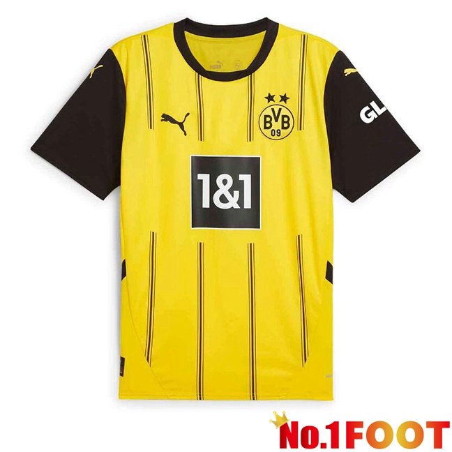 Dortmund BVB Home Soccer Jersey Yellow 2024/2025