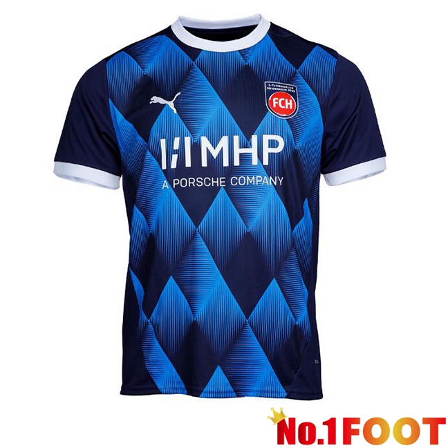 FC Heidenheim Away Soccer Jersey Blue 2024/2025