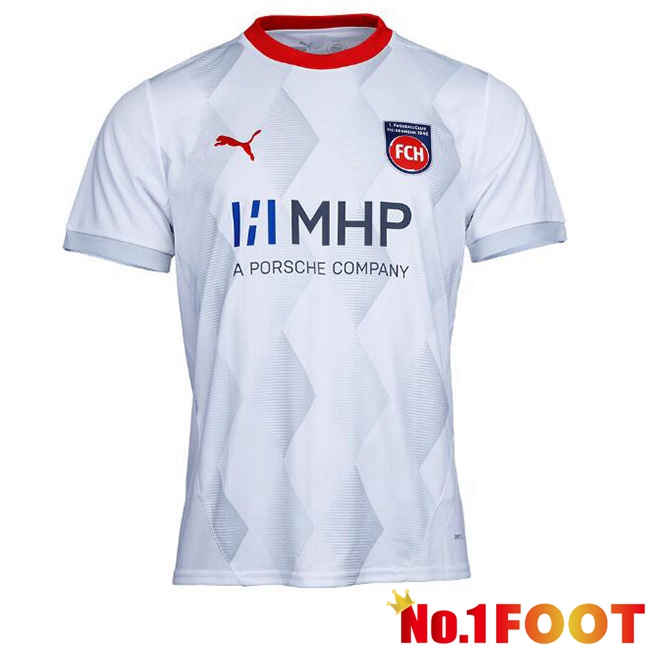 FC Heidenheim Third Soccer Jersey White 2024/2025