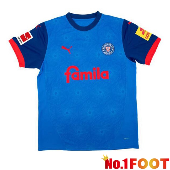 Holstein Kiel Home Soccer Jersey Blue 2024/2025