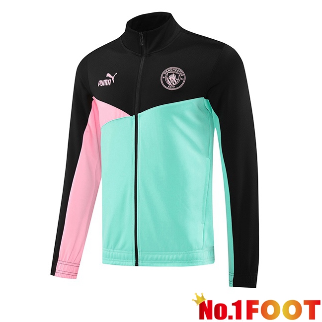 Manchester City Training Jacket Pink Green 2024/2025