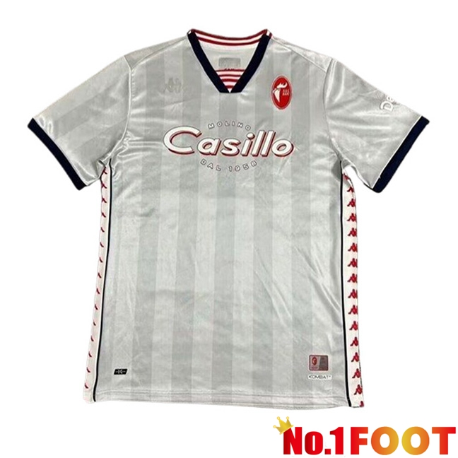 SSC Bari Special Edition Soccer Jersey Grey 2024/2025 - Click Image to Close