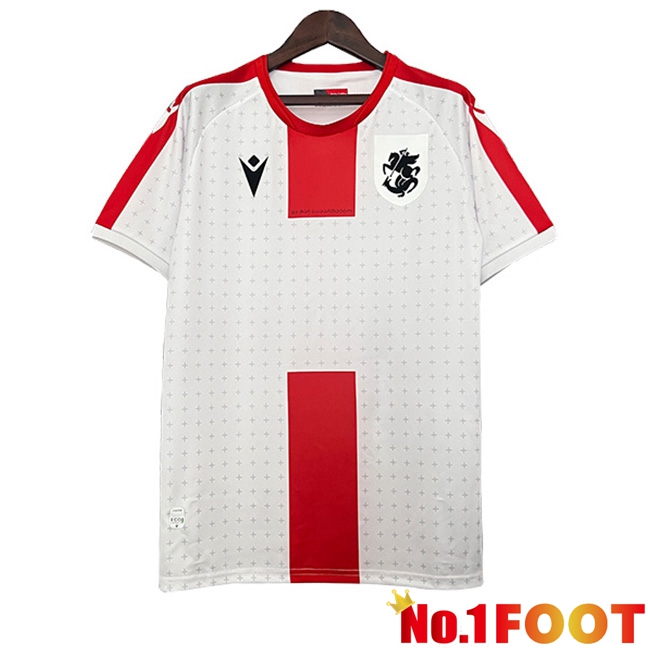 Georgia Home Soccer Jersey UEFA Euro 2024