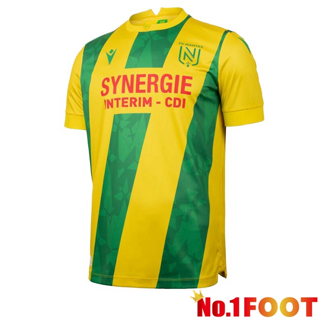 FC Nantes Home Soccer Jersey Yellow 2024/2025