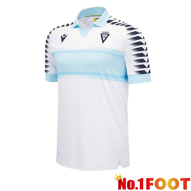 Cadiz CF Away Soccer Jersey White 2024/2025