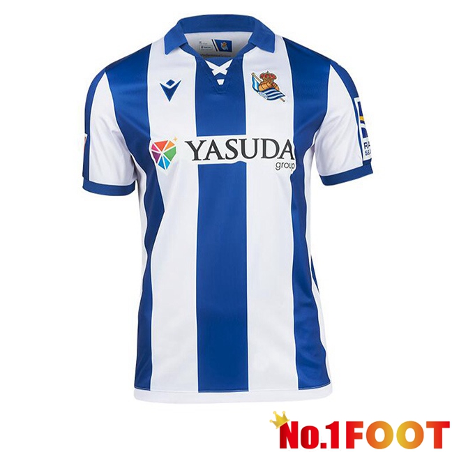 Real Sociedad Home Soccer Jersey Blue 2024/2025